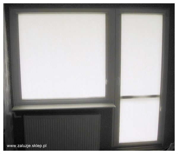 Rolety z prowadnicami aluminiowymi 