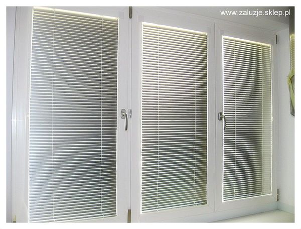 Aluminiowe żaluzje okienne