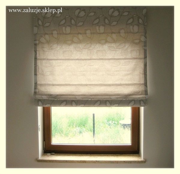 Roleta rzymska - nowoczesny wzór