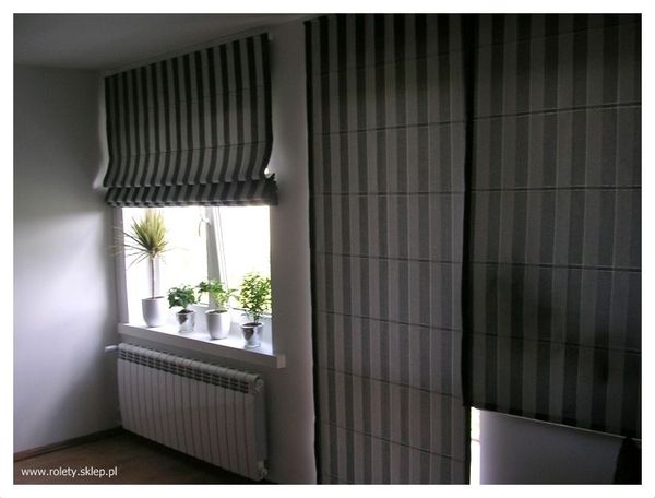 Zaciemniające rolety rzymskie ( montaż naścienny )