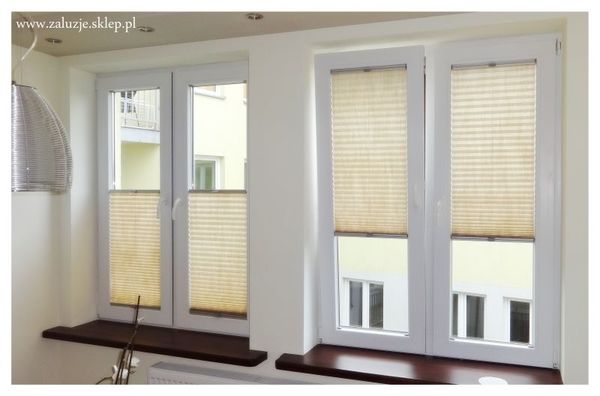 Plisy materiałowe Akces w Katowicach - elegancja i funkcjonalność. Reguluj światło i zachowaj prywatność. Wybierz plisy dopasowane do Twojego wnętrza. #plisy #materiałowe #Katowice #plisyakces