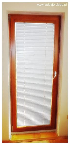 Aluminiowe żaluzje okienne
