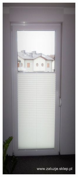 Plisa Okienna na Drzwiach Balkonowych