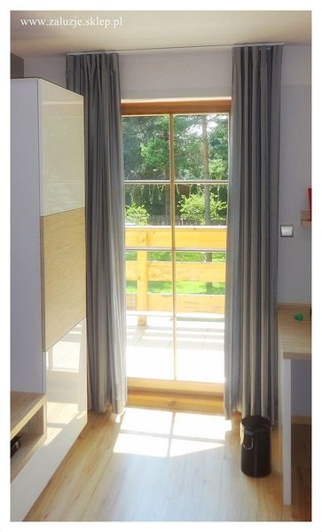 Szara zasłona Moderno