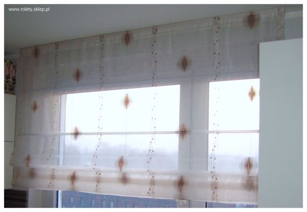 Transparentna Roleta Rzymska