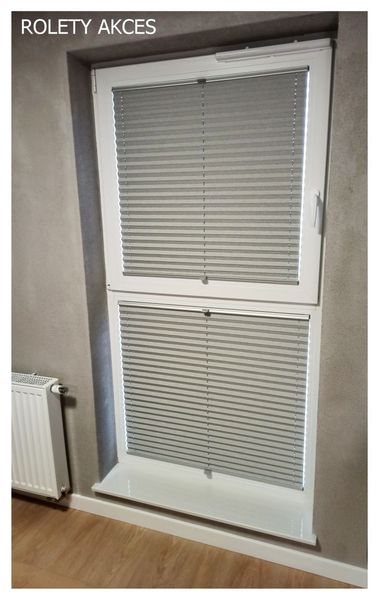 Plisy z montażem do nowoczesnych okien