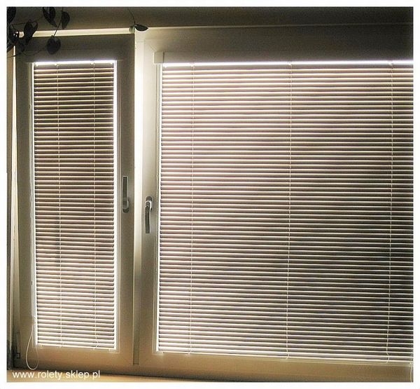 Poziome Aluminiowe żaluzje do okien z PCV