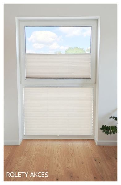    Rolety plisowane idealne do nowoczesnych okien PCV